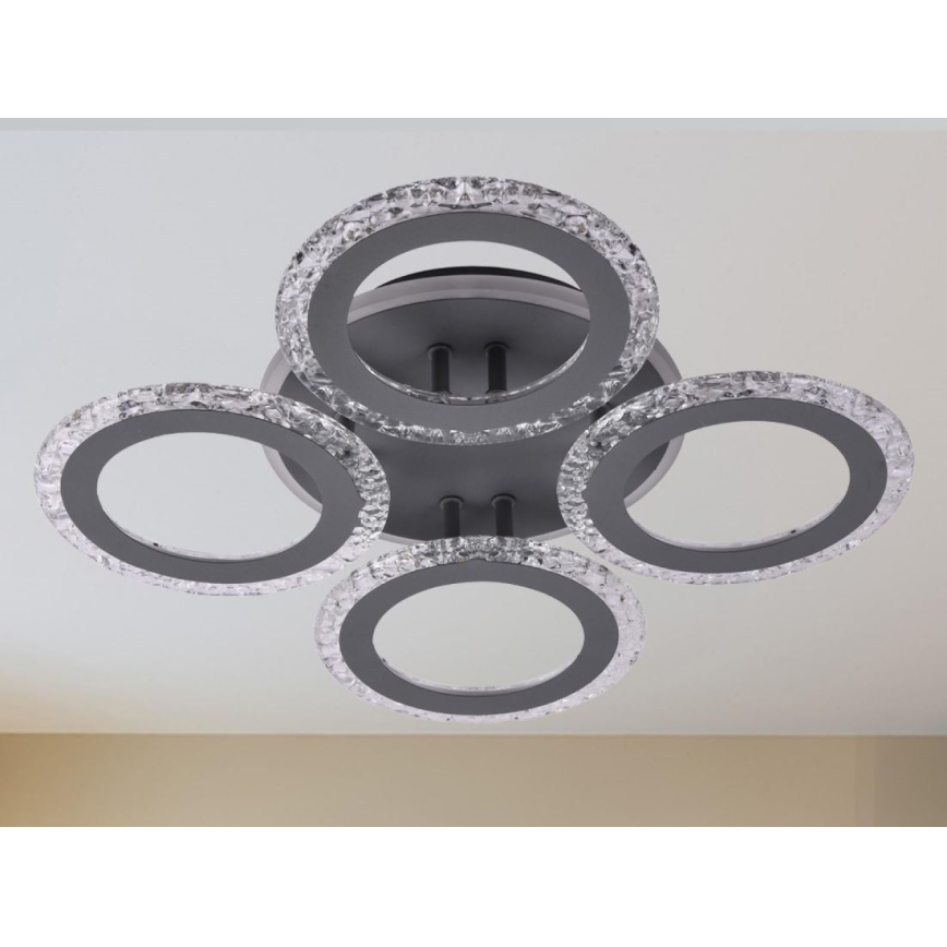 LED Zatemnitveni nadgradni lestenec LED/55W/230V 3000-6500K + Daljinski upravljalnik