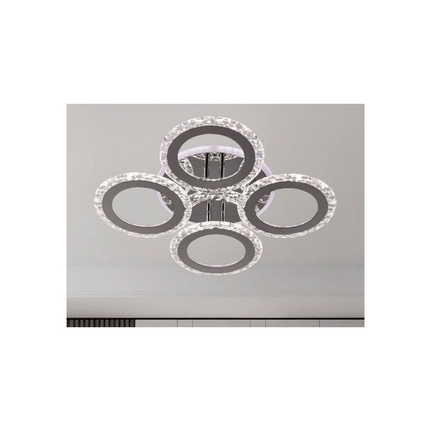 LED Zatemnitveni nadgradni lestenec LED/55W/230V 3000-6500K + Daljinski upravljalnik