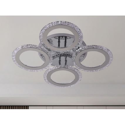 LED Zatemnitveni nadgradni lestenec LED/55W/230V 3000-6500K + Daljinski upravljalnik