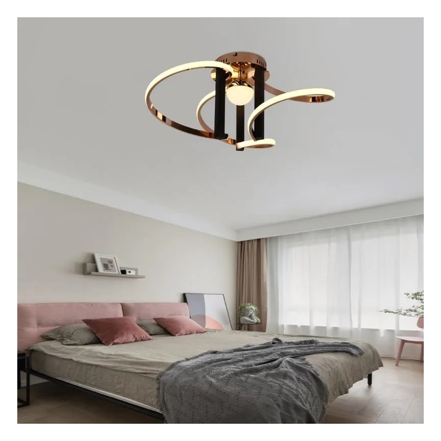 LED Zatemnitveni nadgradni lestenec LED/70W/230V 3000-6500K + Daljinski upravljalnik