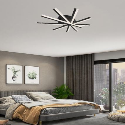 LED Zatemnitveni nadgradni lestenec LED/75W/230V 3000-6500K + Daljinski upravljalnik