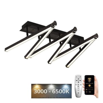 LED Zatemnitveni nadgradni lestenec LED/75W/230V 3000-6500K + Daljinski upravljalnik
