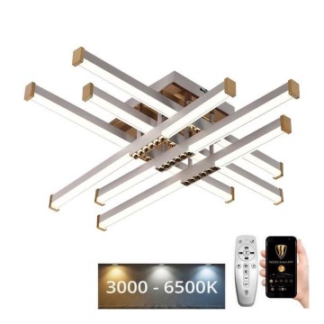 LED Zatemnitveni nadgradni lestenec LED/90W/230V 3000-6500K + Daljinski upravljalnik