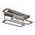 LED Zatemnitveni nadgradni lestenec LED/90W/230V 3000-6500K + Daljinski upravljalnik