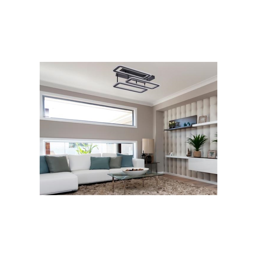 LED Zatemnitveni nadgradni lestenec LED/90W/230V 3000-6500K + Daljinski upravljalnik