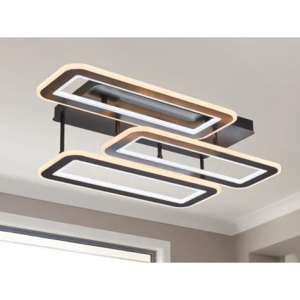 LED Zatemnitveni nadgradni lestenec LED/90W/230V 3000-6500K + Daljinski upravljalnik