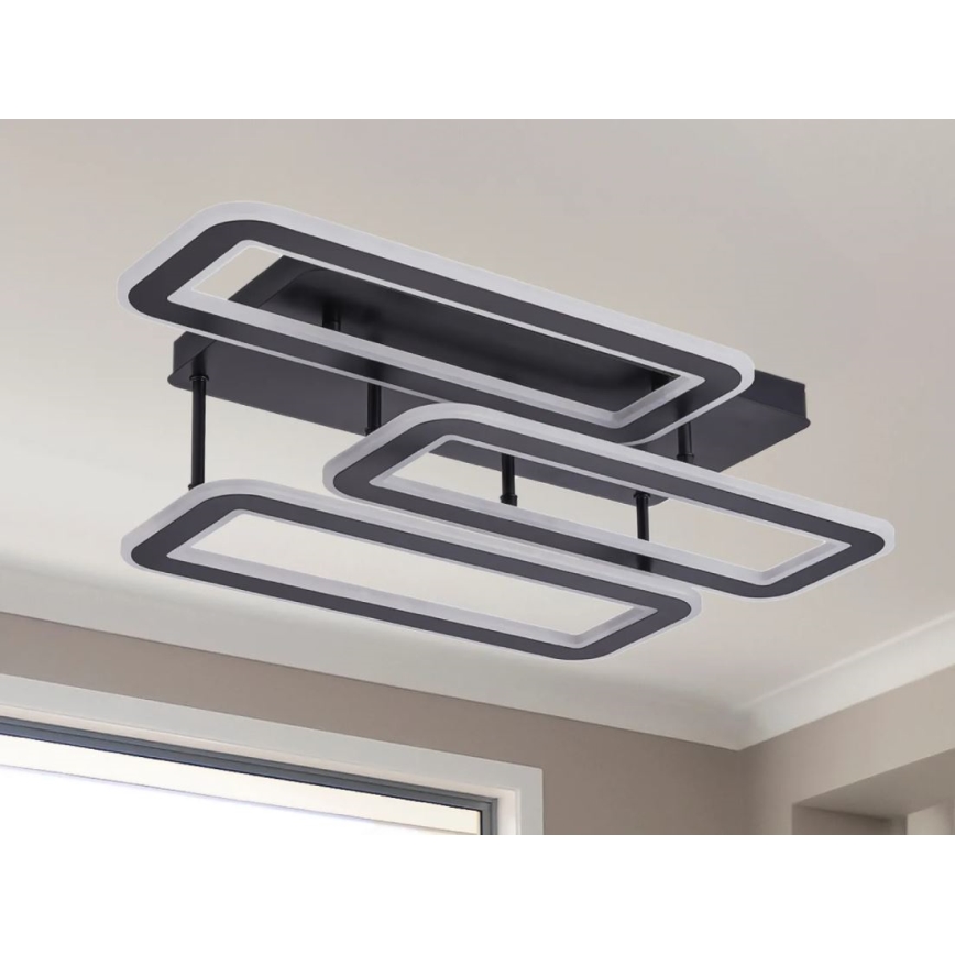 LED Zatemnitveni nadgradni lestenec LED/90W/230V 3000-6500K + Daljinski upravljalnik