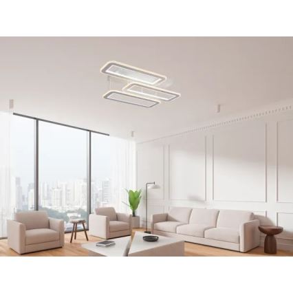 LED Zatemnitveni nadgradni lestenec LED/90W/230V 3000-6500K + Daljinski upravljalnik