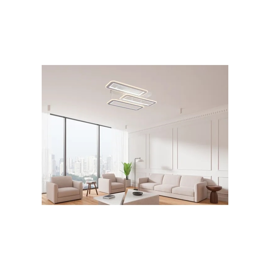 LED Zatemnitveni nadgradni lestenec LED/90W/230V 3000-6500K + Daljinski upravljalnik