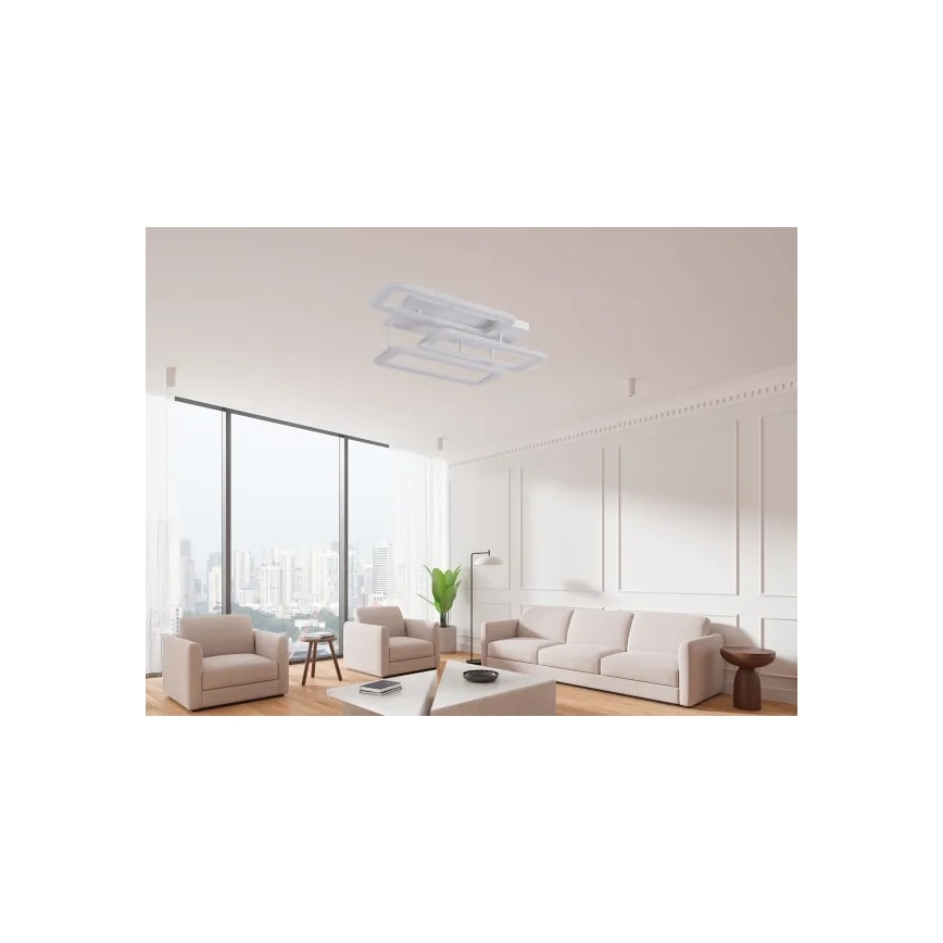 LED Zatemnitveni nadgradni lestenec LED/90W/230V 3000-6500K + Daljinski upravljalnik