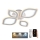 LED Zatemnitveni nadgradni lestenec LED/95W/230V 3000-6500K + Daljinski upravljalnik