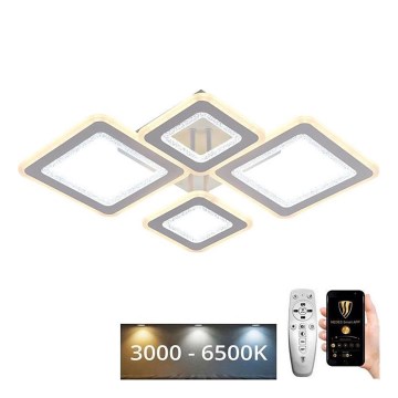 LED Zatemnitveni nadgradni lestenec LED/95W/230V 3000-6500K + Daljinski upravljalnik