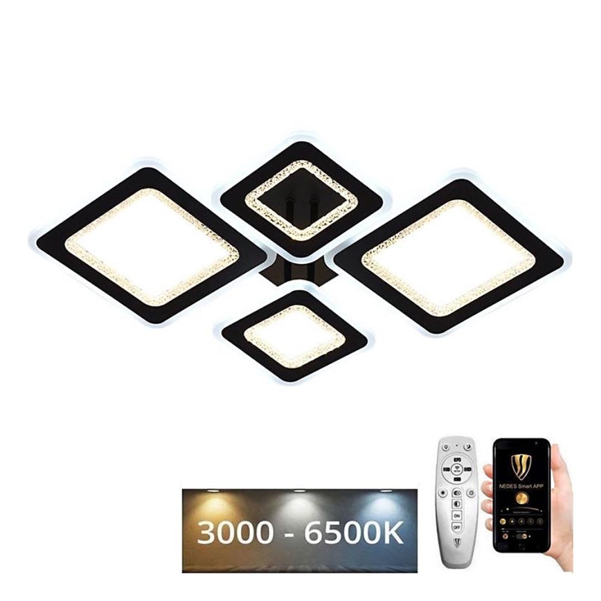 LED Zatemnitveni nadgradni lestenec LED/95W/230V 3000-6500K + Daljinski upravljalnik