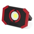 LED Zatemnitveni polnilni reflektor z power bankom LED/10W/3000 mAh IPX2
