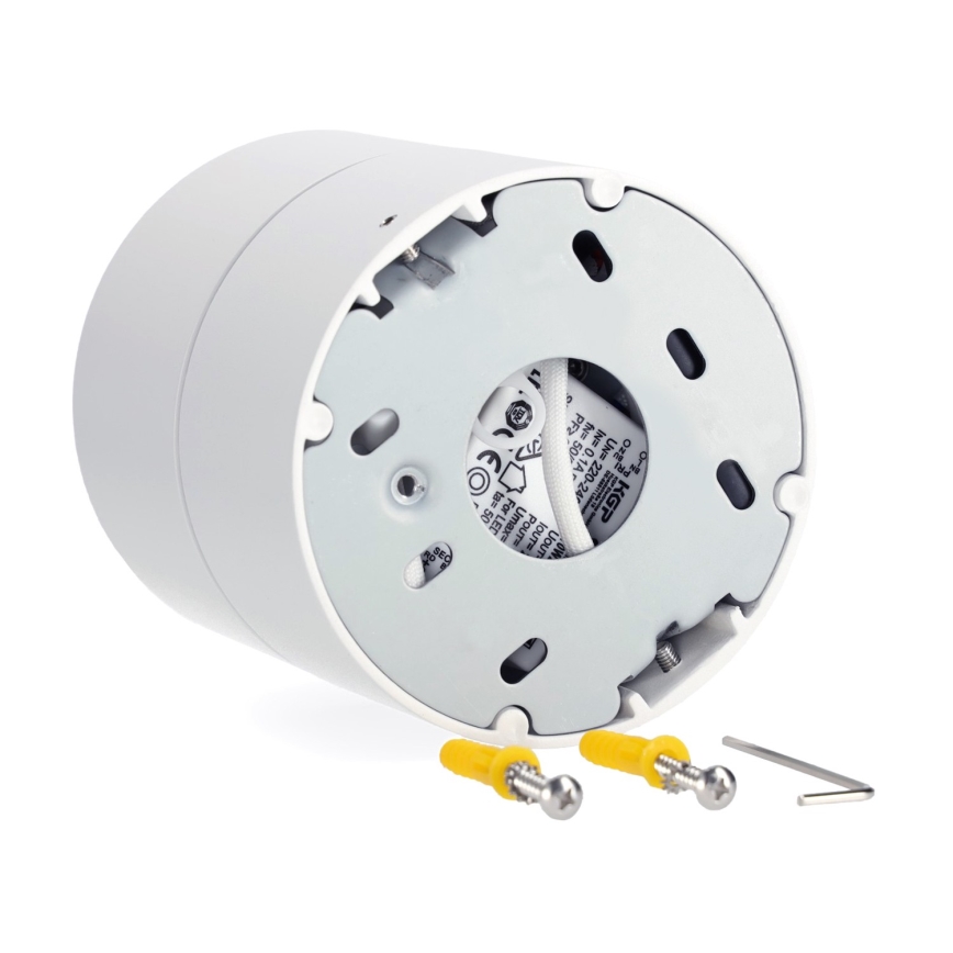LED Zatemnitveni reflektor LAHTI LED/13,5W/230V 3000K CRI 90 bela
