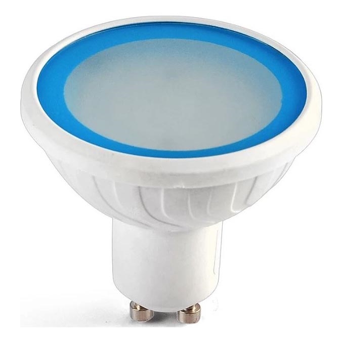 LED Zatemnitveni reflektor žarnica EASY CONNECT GU10/4W/230V modra