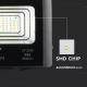 LED Zatemnitveni solarni reflektor LED/12W/3,2V 4000K IP65 + Daljinski upravljalnik