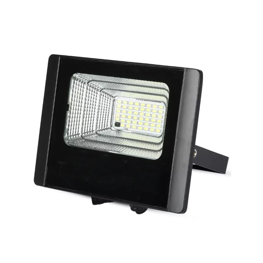 LED Zatemnitveni solarni reflektor LED/12W/3,2V 6000K IP65 5000 mAh + Daljinski upravljalnik
