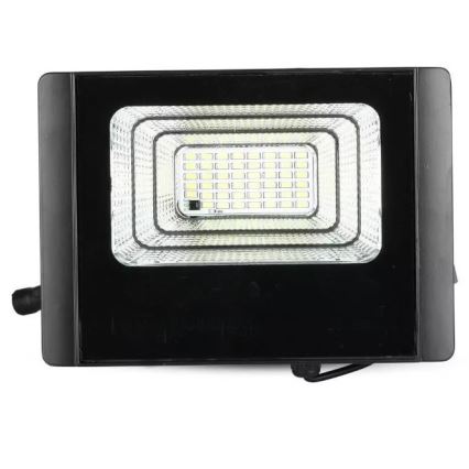 LED Zatemnitveni solarni reflektor LED/12W/3,2V 6000K IP65 5000 mAh + Daljinski upravljalnik