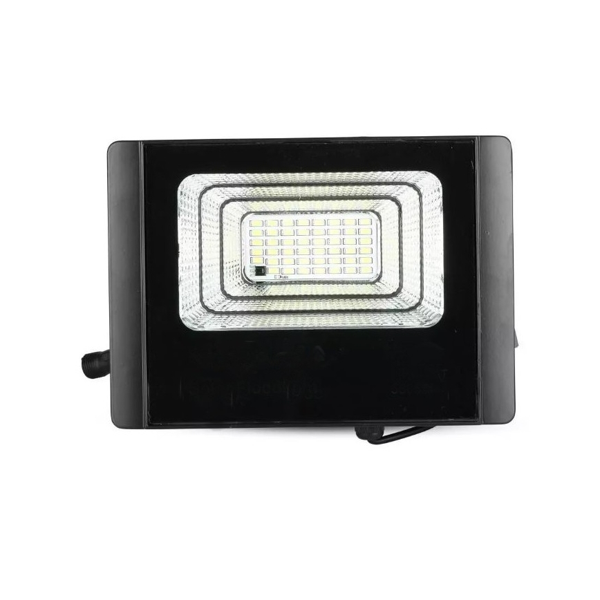 LED Zatemnitveni solarni reflektor LED/12W/3,2V 6000K IP65 5000 mAh + Daljinski upravljalnik