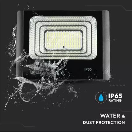 LED Zatemnitveni solarni reflektor LED/16W/3,2V 4000K IP65 10000 mAh + Daljinski upravljalnik