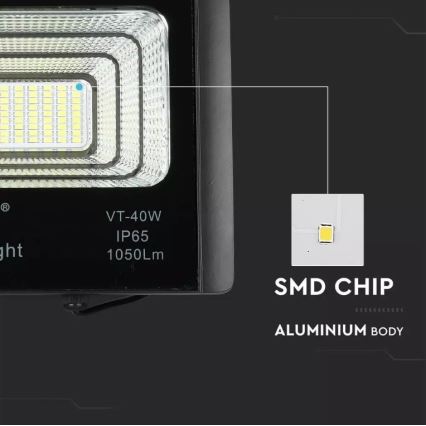 LED Zatemnitveni solarni reflektor LED/16W/3,2V 4000K IP65 10000 mAh + Daljinski upravljalnik