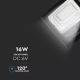 LED Zatemnitveni solarni reflektor LED/16W/3,2V 6000K IP65 + Daljinski upravljalnik