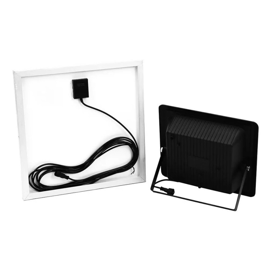 LED Zatemnitveni solarni reflektor LED/20W/6,4V 4000K IP65 10000 mAh + Daljinski upravljalnik