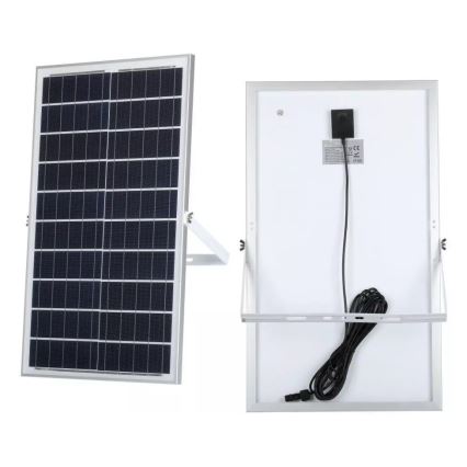 LED Zatemnitveni solarni reflektor LED/35W/10V 4000K IP65 + Daljinski upravljalnik