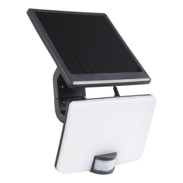 LED Zatemnitveni solarni reflektor s senzorjem gibanja LED/10W/3000 mAh 4000K IP54