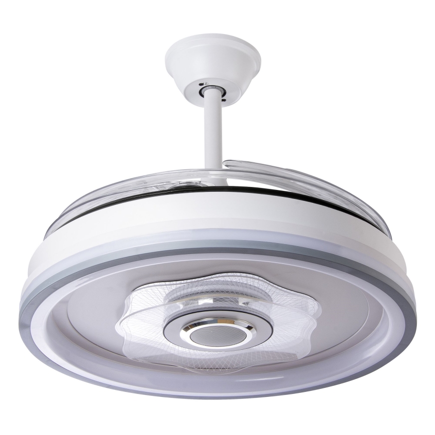 LED Zatemnitveni stropni ventilator LED/70W/230V 3000-6000K pr. 50 cm bela + Daljinski upravljalnik