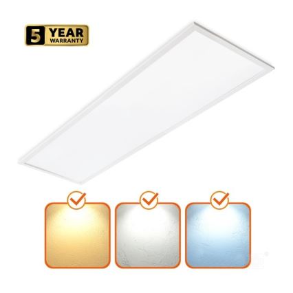 LED Zatemnitveni vgradni panel CAPRI LED/25/36/40W/230V 3000/4000/5700K IP44 30x120 cm