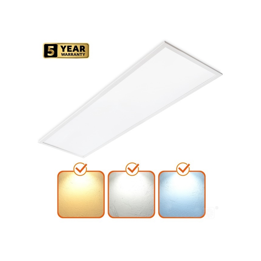LED Zatemnitveni vgradni panel CAPRI LED/25/36/40W/230V 3000/4000/5700K IP44 30x120 cm