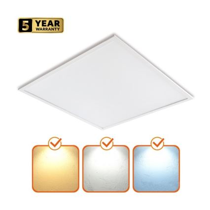 LED Zatemnitveni vgradni panel CAPRI LED/25/36/40W/230V 3000/4000/5700K UGR&lt;19 IP44 60x60 cm