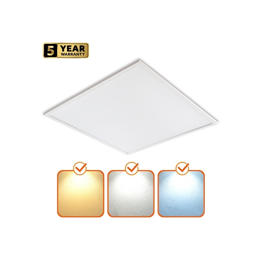 LED Zatemnitveni vgradni panel CAPRI LED/25/36/40W/230V 3000/4000/5700K UGR&lt;19 IP44 60x60 cm