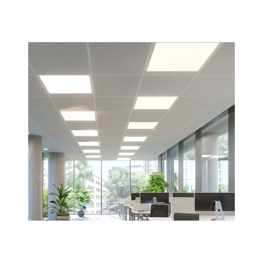 LED Zatemnitveni vgradni panel CAPRI LED/25/36/40W/230V 3000/4000/5700K UGR&lt;19 IP44 60x60 cm