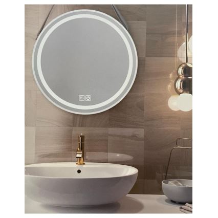 LED Zatemnitveno kopalniško ogledalo z osvetlitvijo LED/20W/230V 4000K IP44