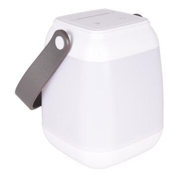 LED zatemnjevalna namizna svetilka na dotik IBIZA LED/1,8W/5V 4000 mAh IP44 bela