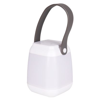LED zatemnjevalna namizna svetilka na dotik IBIZA LED/1,8W/5V 4000 mAh IP44 bela