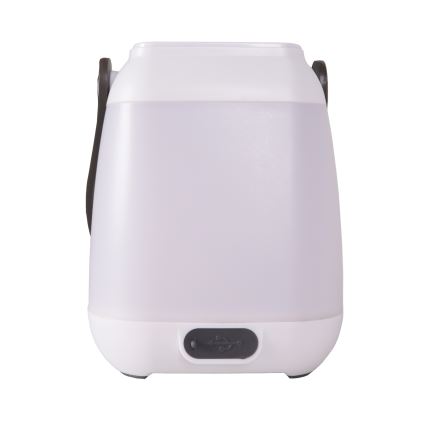 LED zatemnjevalna namizna svetilka na dotik IBIZA LED/1,8W/5V 4000 mAh IP44 bela