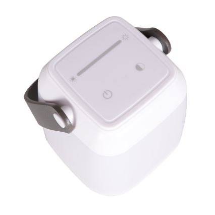 LED zatemnjevalna namizna svetilka na dotik IBIZA LED/1,8W/5V 4000 mAh IP44 bela