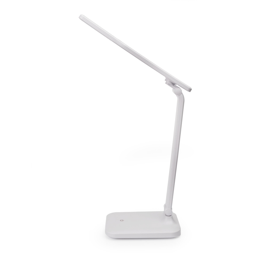 LED zatemnjevalna namizna svetilka na dotik z USB-vhodom REMUS LED/5W/230V bela