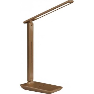 LED zatemnjevalna namizna svetilka NOBLITE N LED/7W/230V 3000/4000/6500K rjava