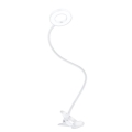 LED zatemnjevalna namizna svetilka s sponko LED/8W/230V 3000/4000/5000K bela