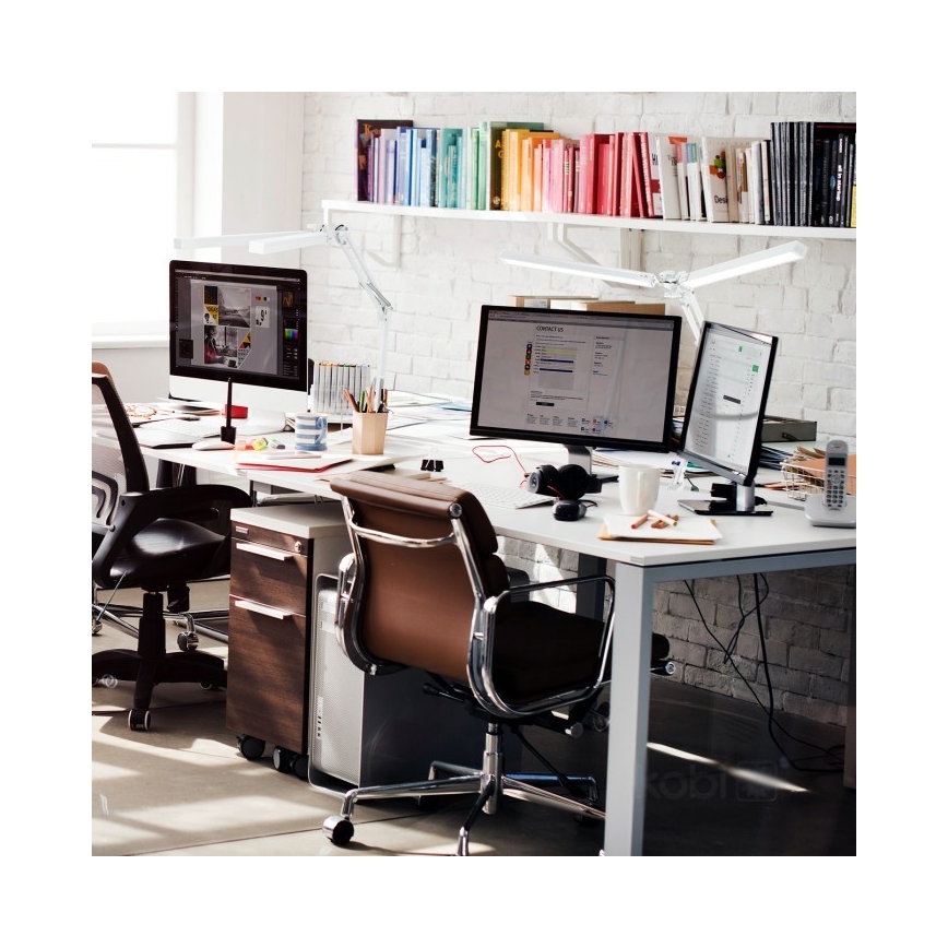 LED zatemnjevalna namizna svetilka TENUIX DUO LED/15W/230V 3000-6000K bela