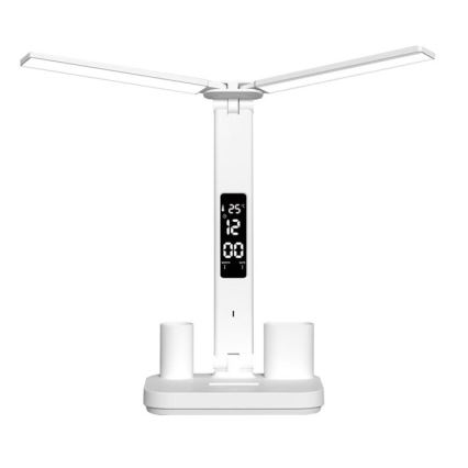 LED zatemnjiva polnilna namizna svetilka NOBLITE P LED/5W/5V 3000/4000/6000K 2200 mAh bela