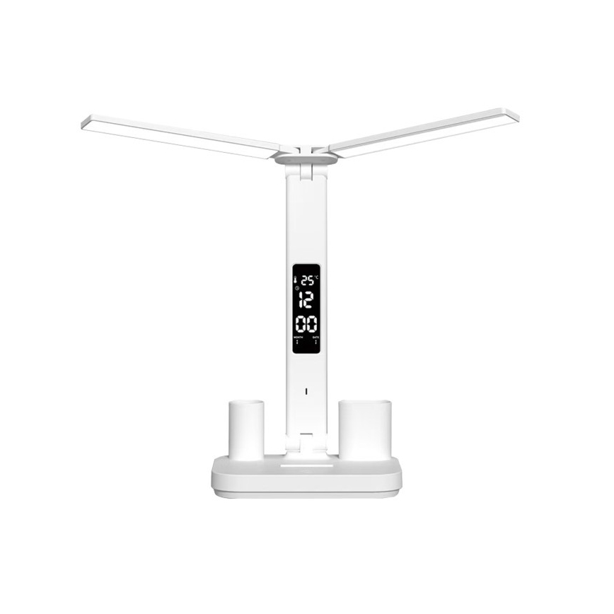 LED zatemnjiva polnilna namizna svetilka NOBLITE P LED/5W/5V 3000/4000/6000K 2200 mAh bela