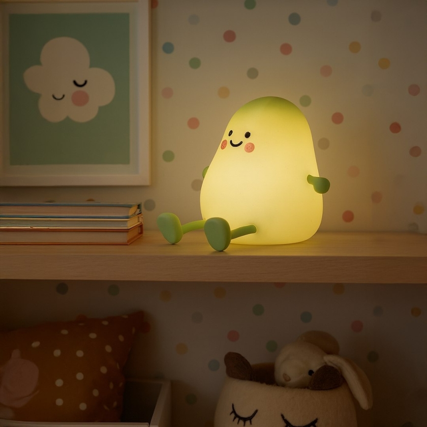 LED zatemnjevalna polnilna nočna lučka na dotik za otroke MANGO LED/2,5W/5V 800 mAh