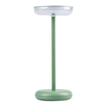 LED zatemnjevalna polnilna svetilka FLUXY LED/1,7W/1800 mAh IP44 zelena