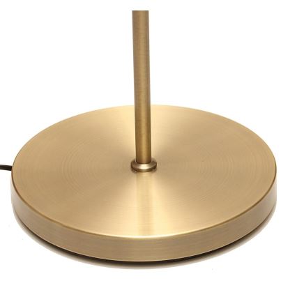 LED zatemnjevalna talna svetilka NORA LED/25W/230V 2200/3000/4000K + LED/5W 3000K zlata + daljinski upravljalnik